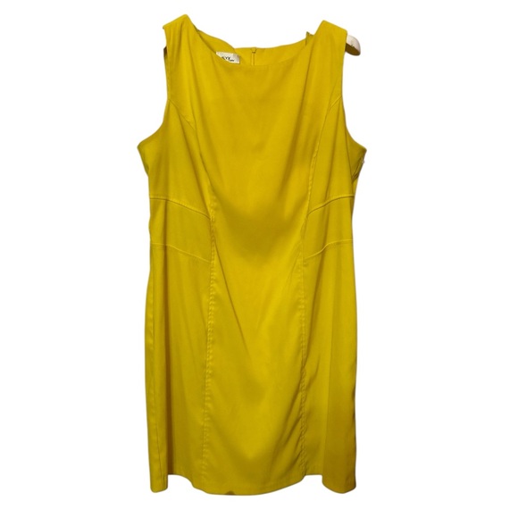 Alyx Limited Bright Yellow Dress size 18 - Picture 2 of 7